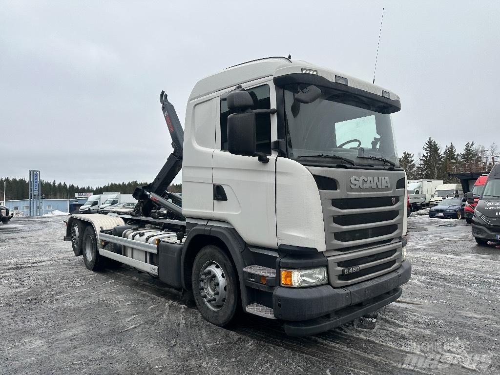 Scania G450 6x2*4 Hook lift trucks