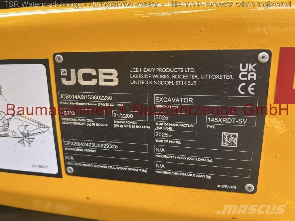 JCB 145XR -Demo- Crawler excavators