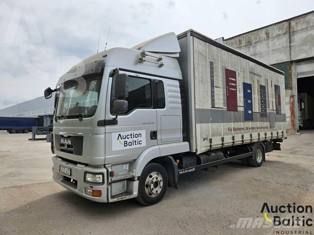 MAN TGL8.250 Tautliner/curtainside trucks
