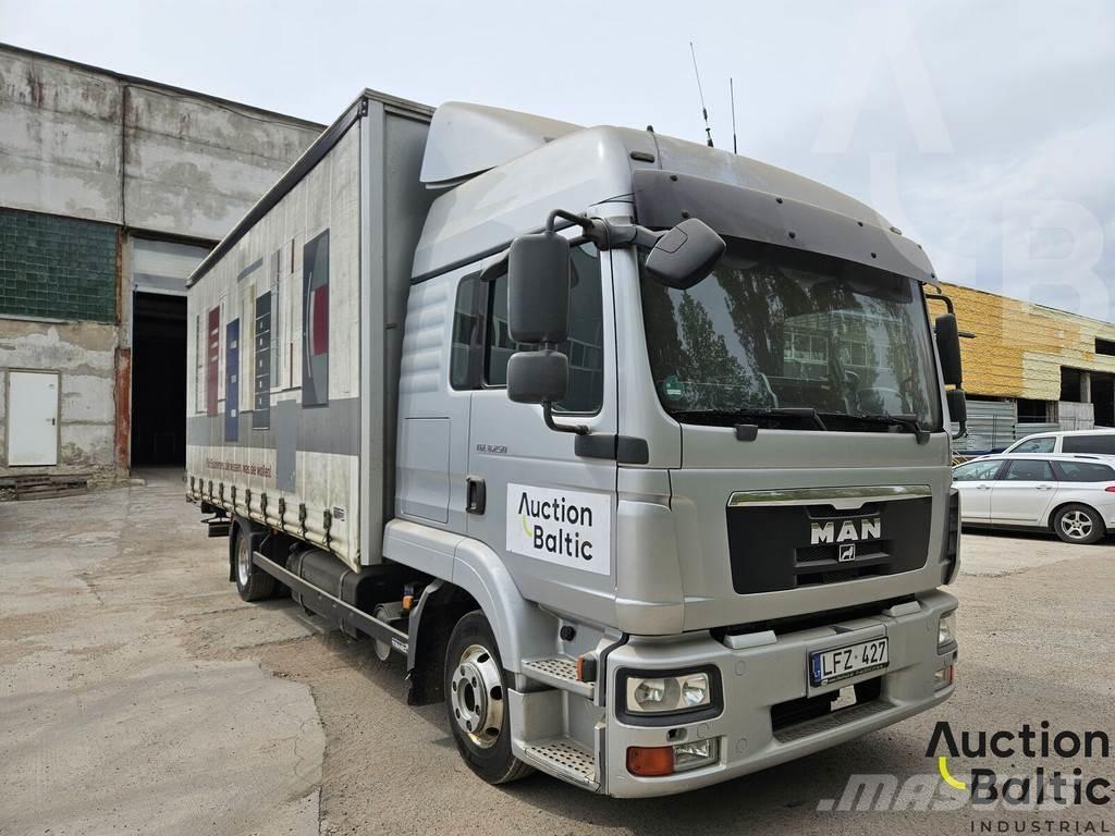 MAN TGL8.250 Tautliner/curtainside trucks
