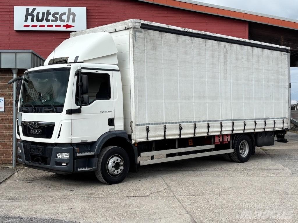 MAN TGM 15.250 Tautliner/curtainside trucks