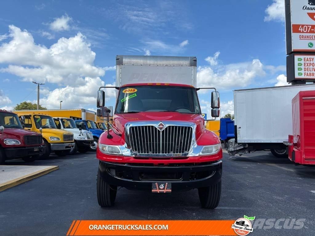 International 4300 Van Body Trucks