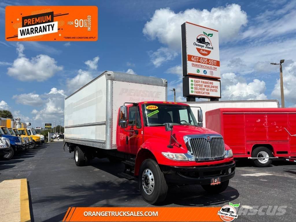 International 4300 Van Body Trucks