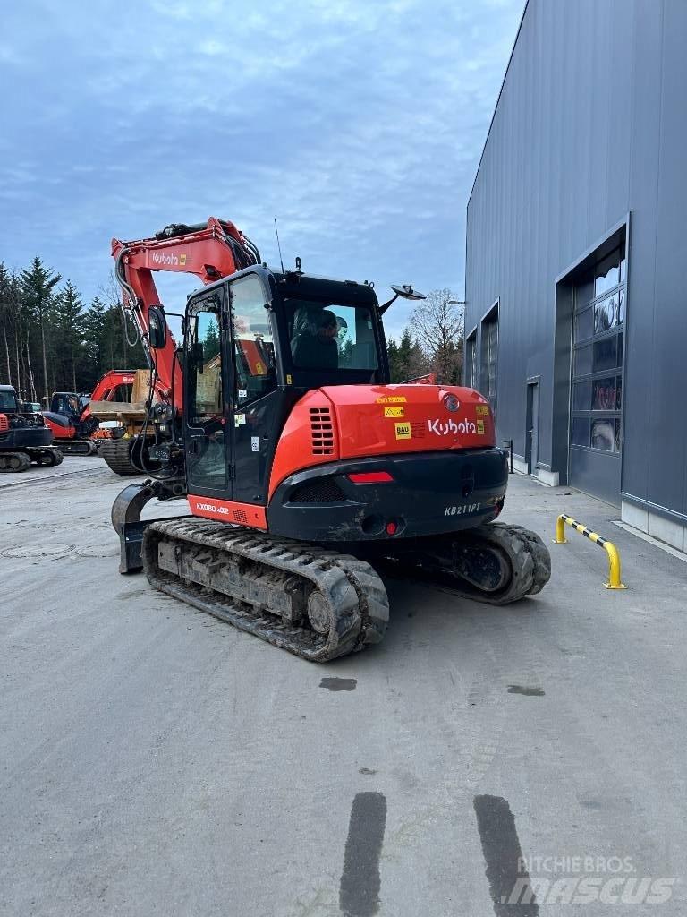 Kubota KX 080-4 Mini excavators < 7t