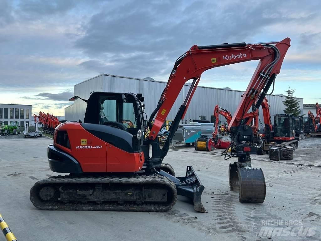 Kubota KX 080-4 Mini excavators < 7t
