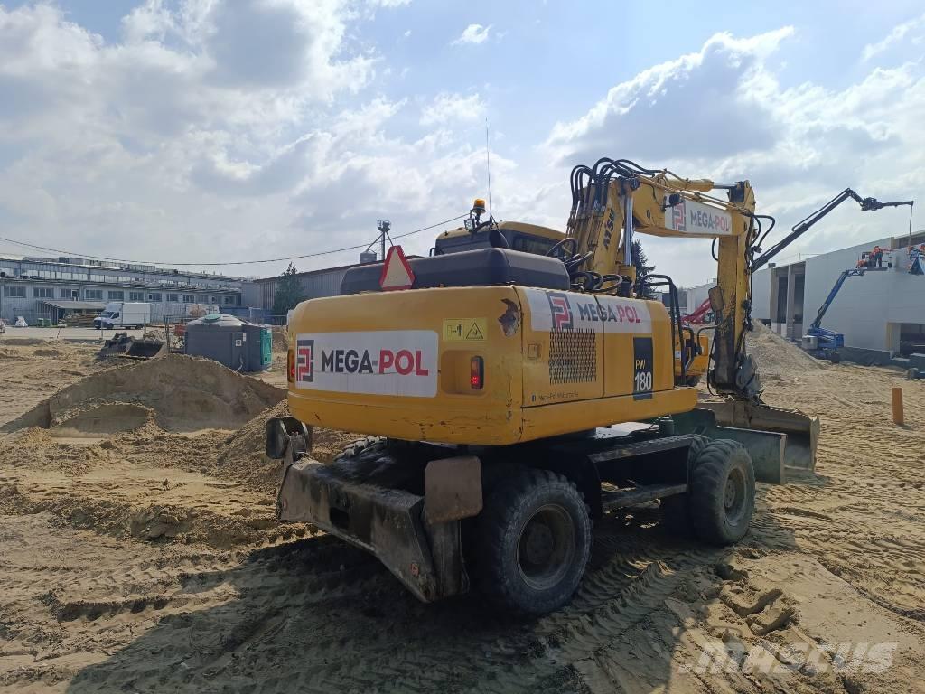 Komatsu PW180-7E0 Wheeled excavators