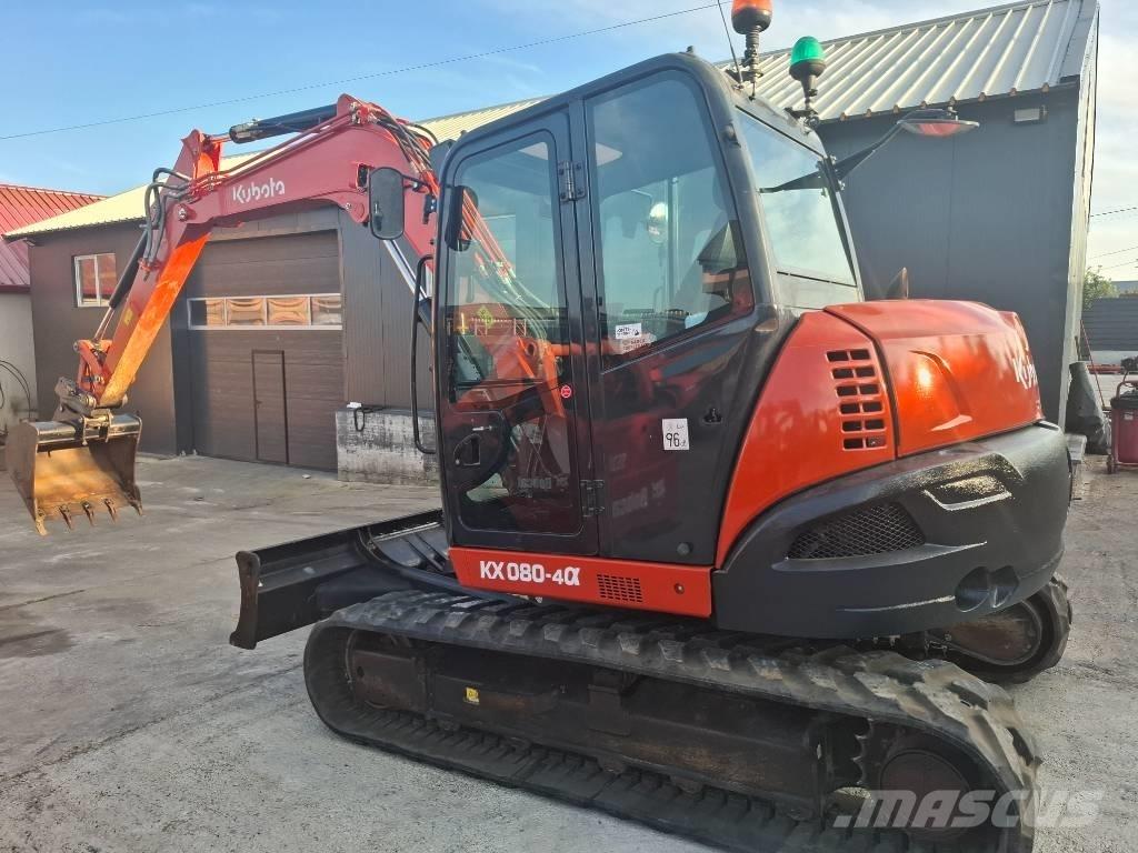 Kubota Kx 0-80-4 Midi excavators  7t - 12t