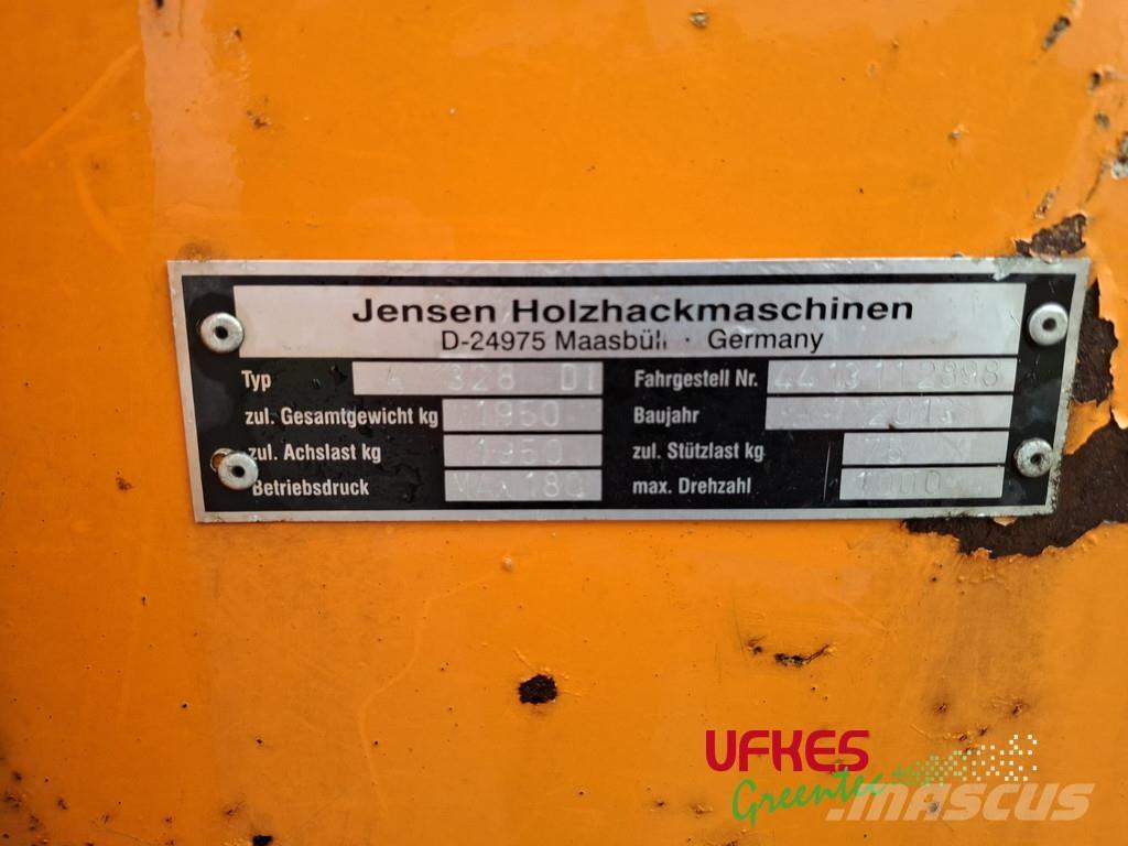 Jensen A328 DI Wood chippers