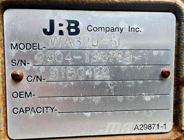 JRB WA 320-5L Other components