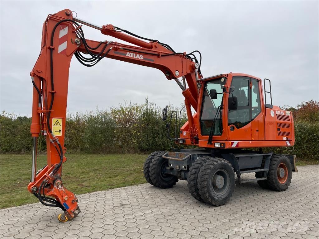 Atlas 160W-BLUE Wheeled excavators
