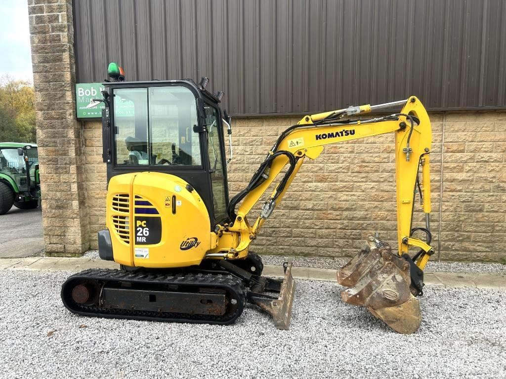 Komatsu PC26MR-3 Mini excavators < 7t