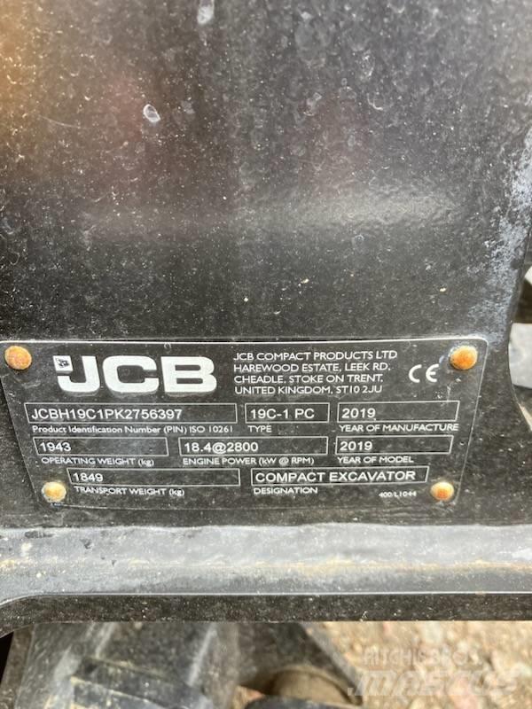 JCB 19 C-1 Mini excavators < 7t