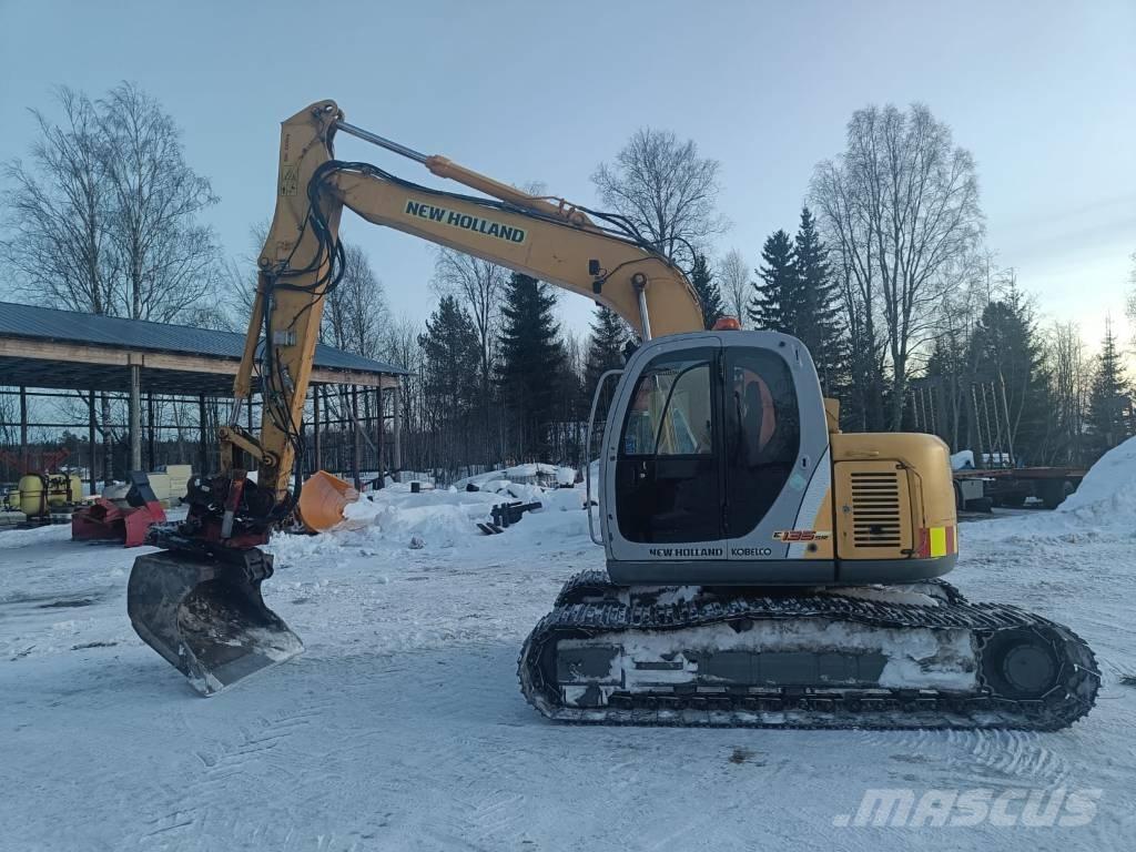 New Holland 135 SR Crawler excavators