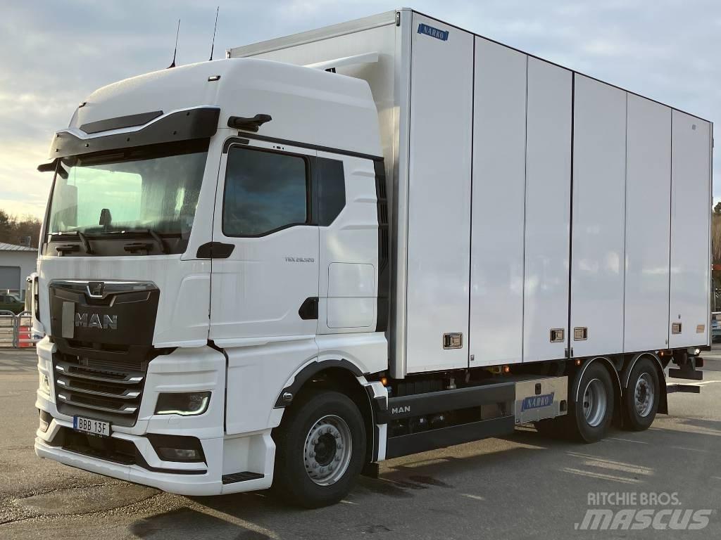MAN TGX 26.520 Van Body Trucks