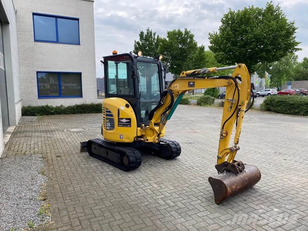Komatsu PC26MR-3 Mini excavators < 7t