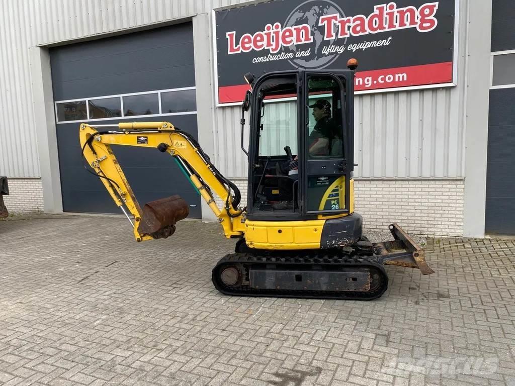 Komatsu PC26MR-3 Mini excavators < 7t