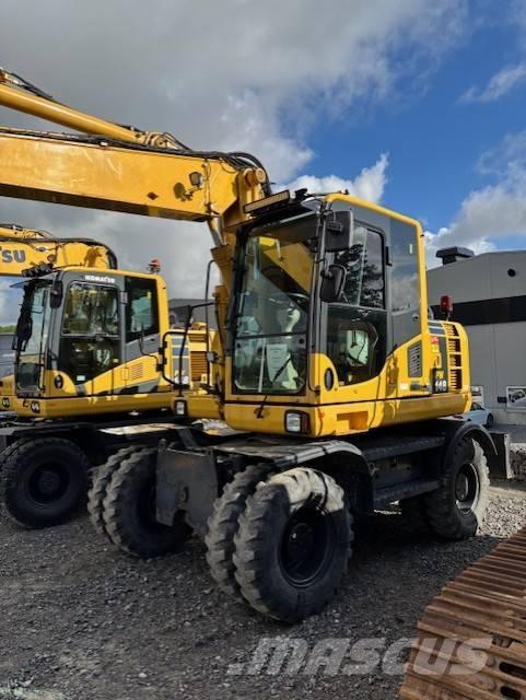 Komatsu PW 148-8 Wheeled excavators
