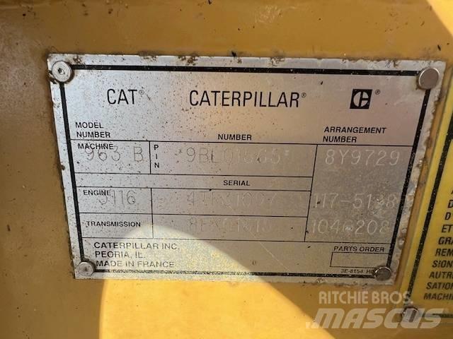 CAT 963 B Crawler FEL's