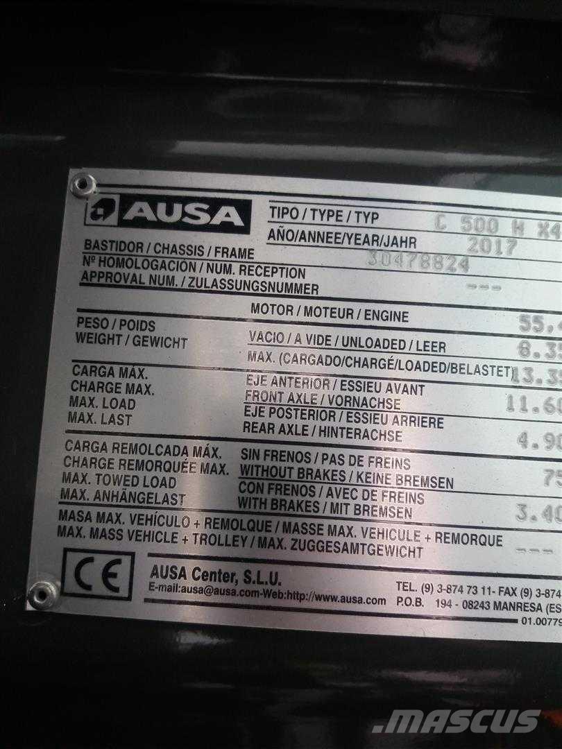 Ausa C500 HX4 Rough terrain truck