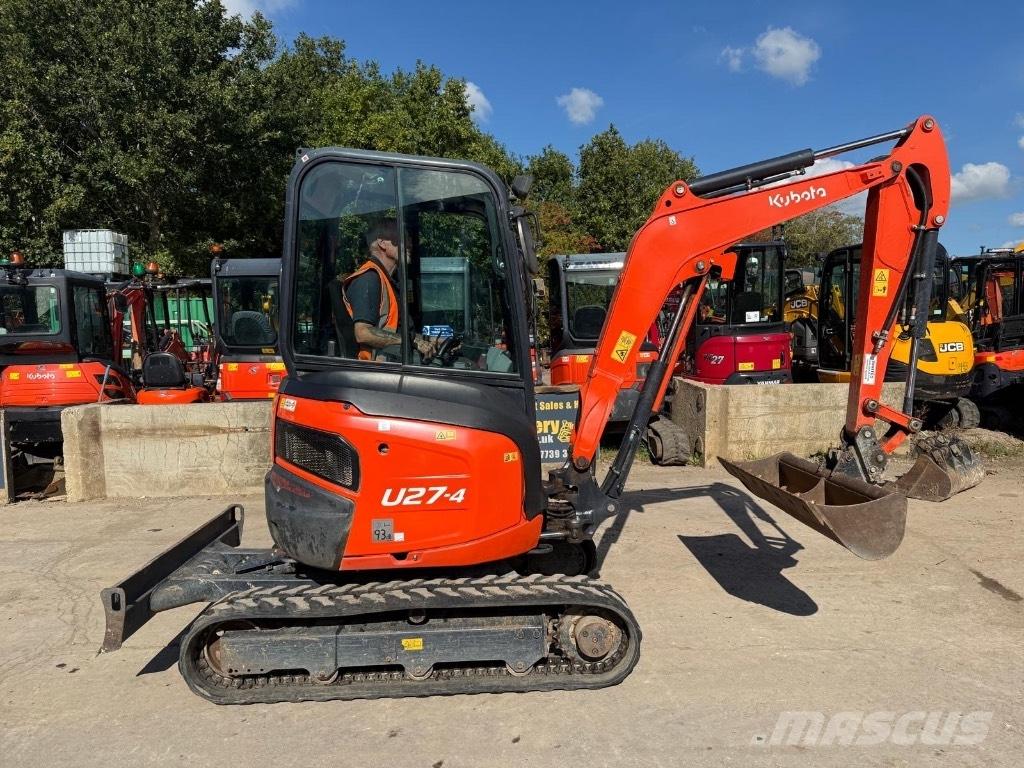 Kubota U 27-4 Mini excavators < 7t