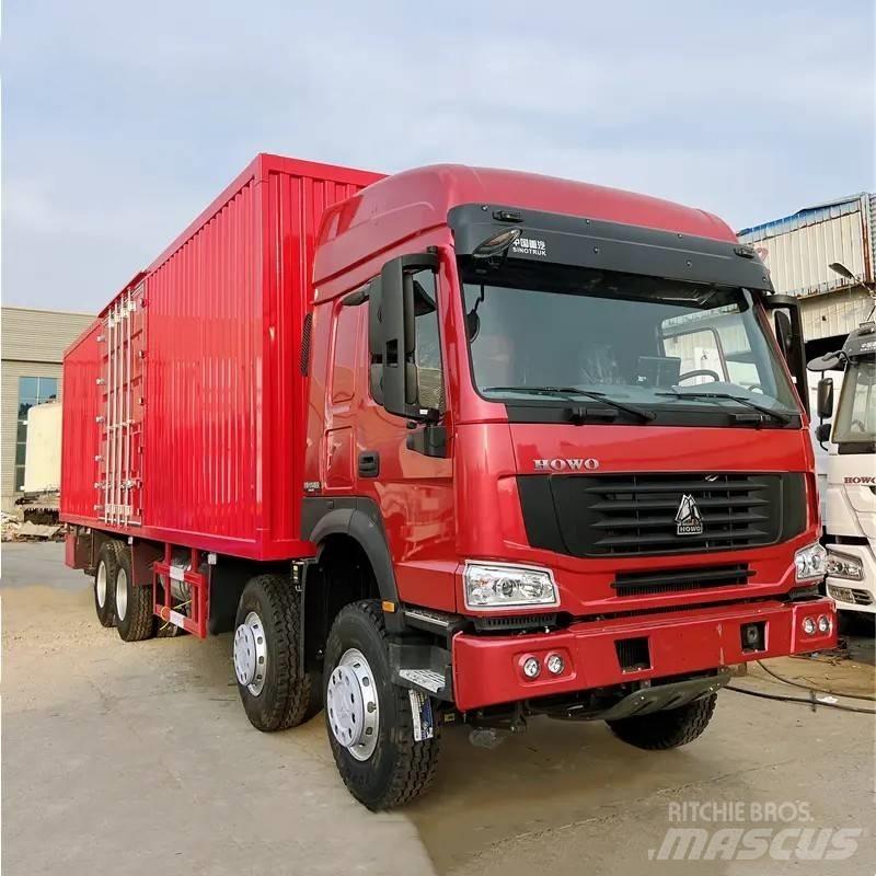 Howo 371 Van Body Trucks