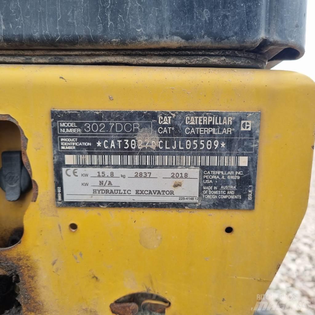 CAT 302.7 D CR Mini excavators < 7t
