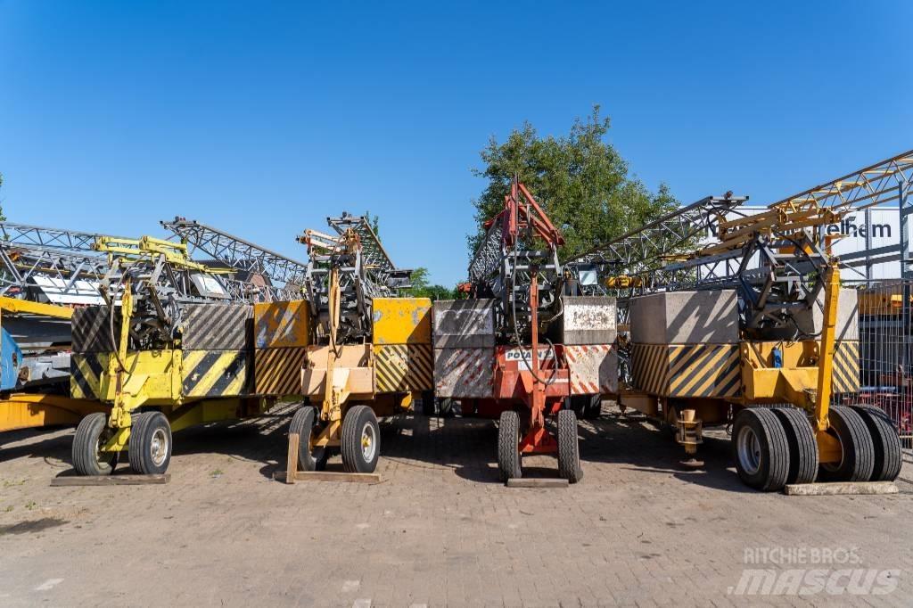Potain GMH 519 Self erecting cranes