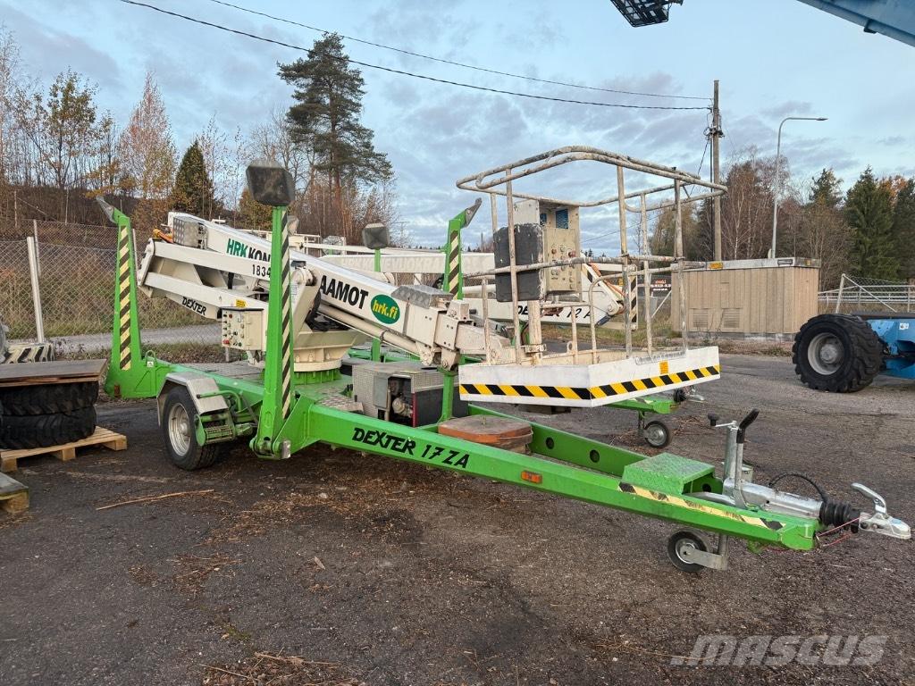 Dexter 17ZA Trailer mounted aerial platforms