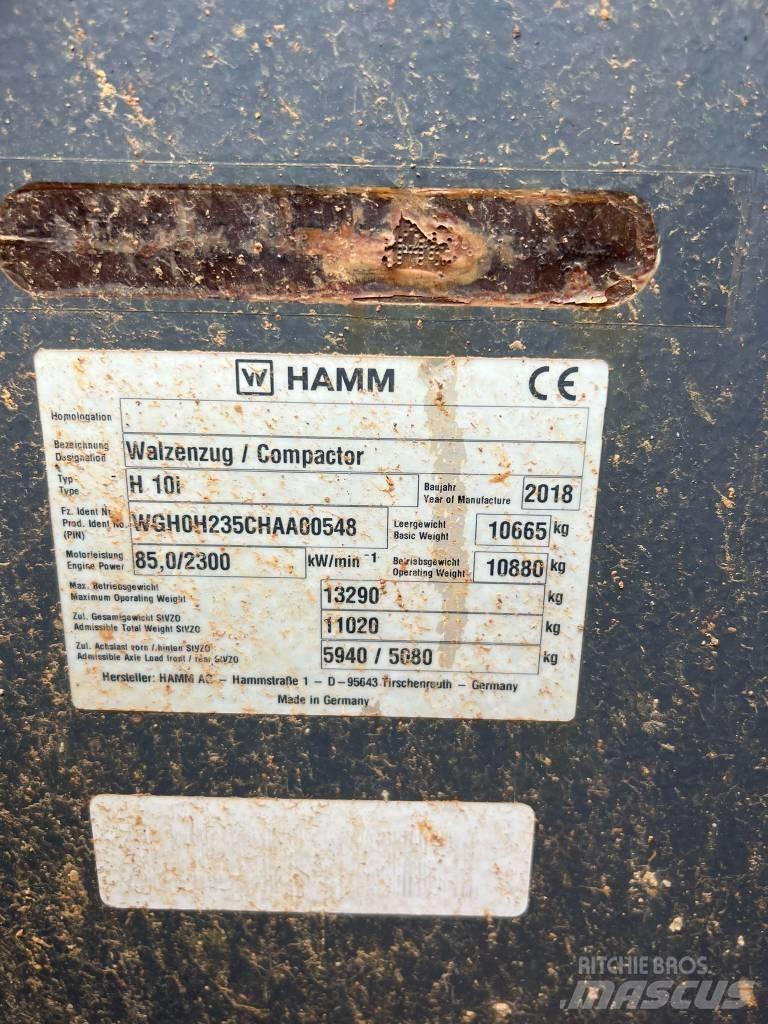 Hamm H10i Soil compactors