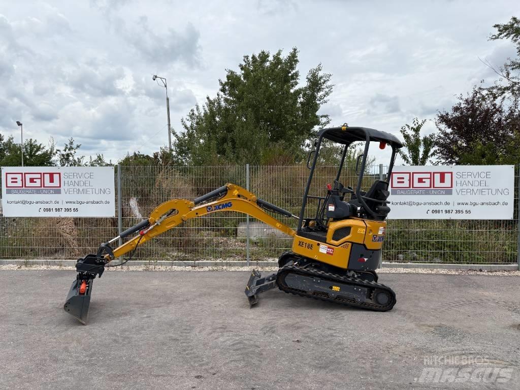 XCMG XE 18 E Mini excavators < 7t