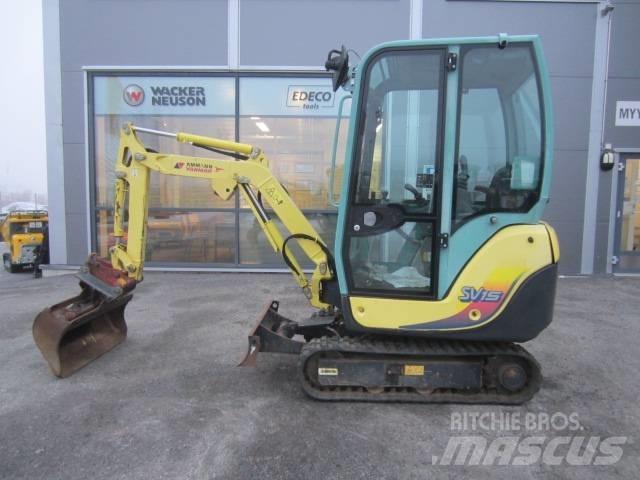 Yanmar SV 15 Mini excavators < 7t