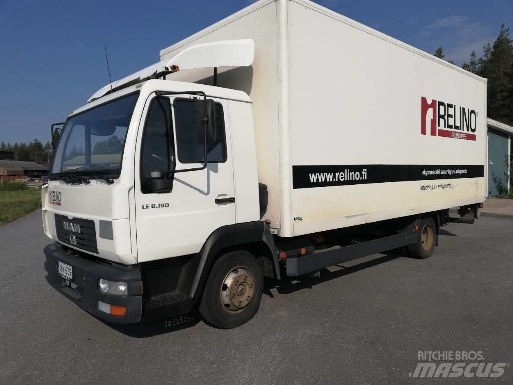 MAN 8.180 Van Body Trucks