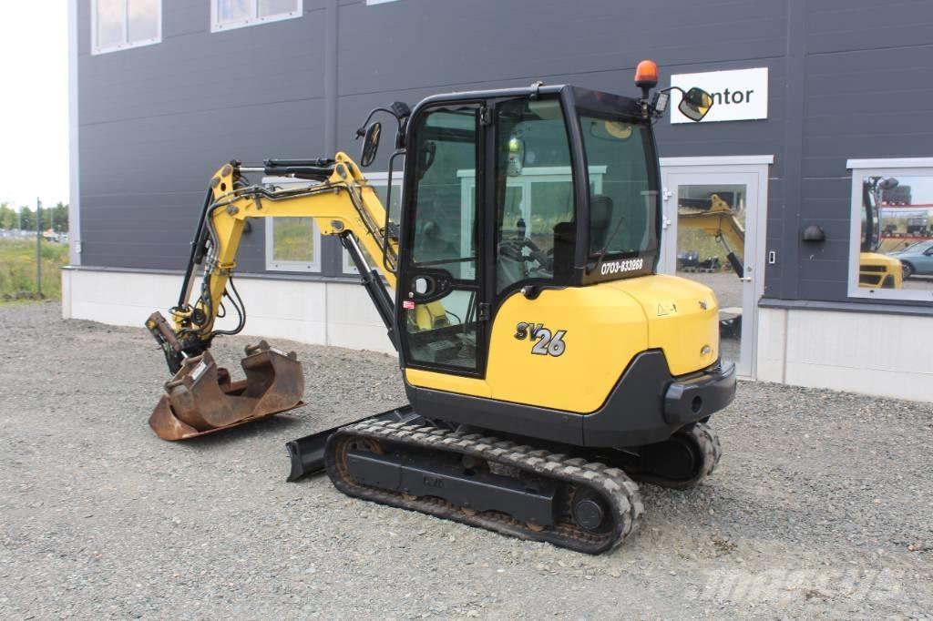 Yanmar SV 26 Mini excavators < 7t