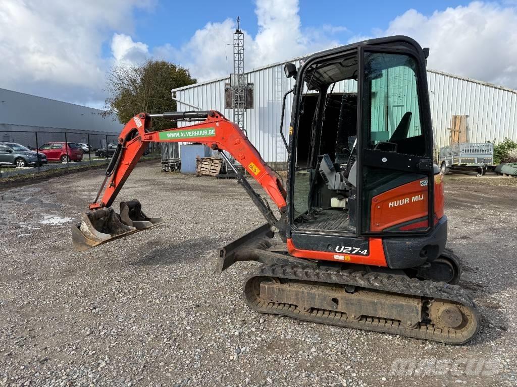 Kubota U 27-4 Mini excavators < 7t