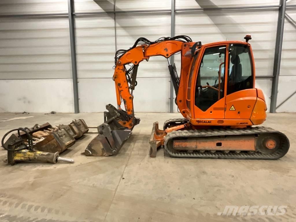 Mecalac 8 MCR Midi excavators  7t - 12t