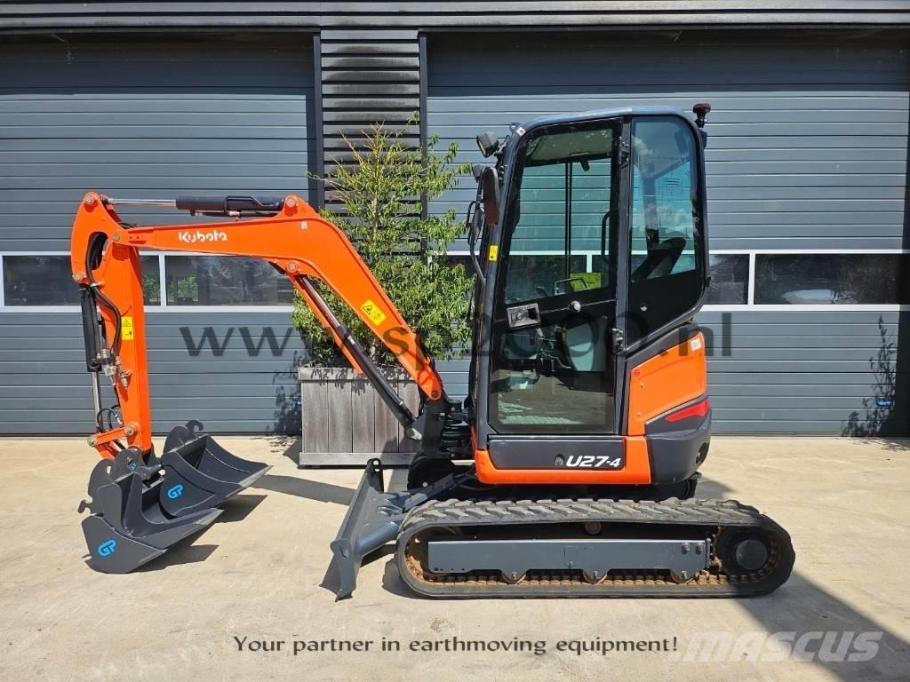 Kubota U 27-4 Mini excavators < 7t