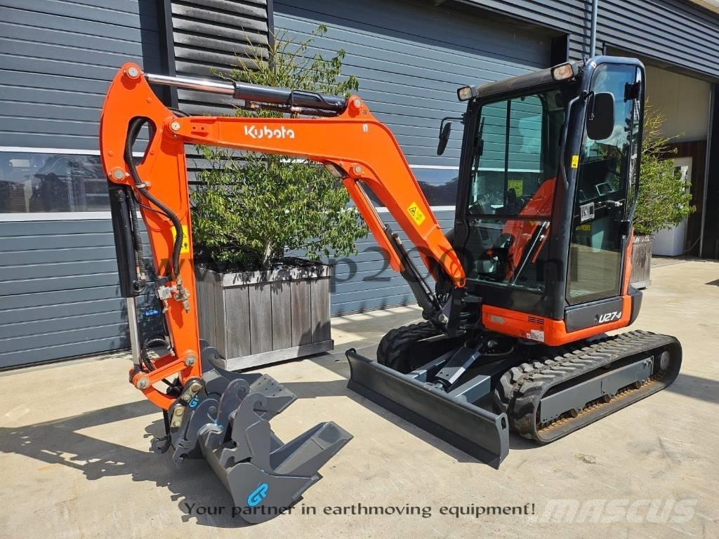 Kubota U 27-4 Mini excavators < 7t