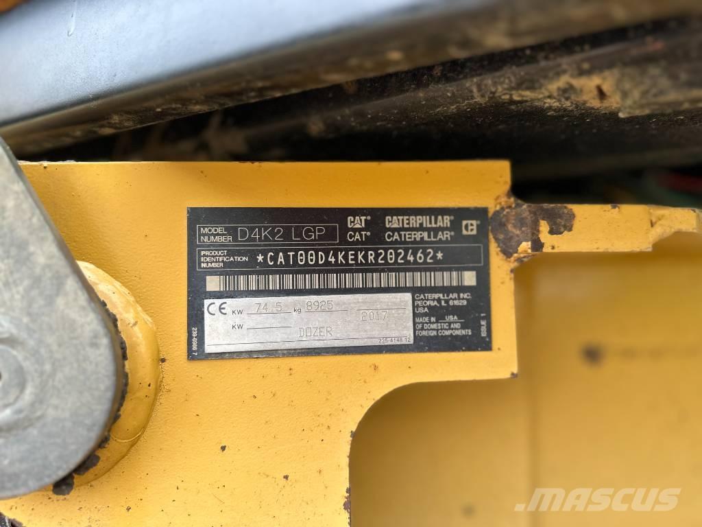 CAT D 4 K 2 LGP Crawler dozers