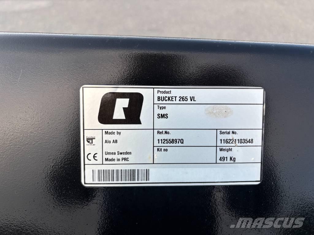 Quicke VL 265 SMS FEL`s  spares & accessories