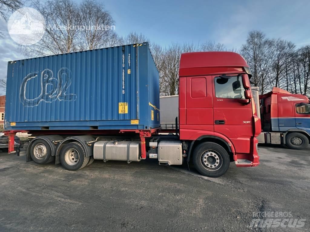 DAF XF 530 Containerframe/Skiploader trucks