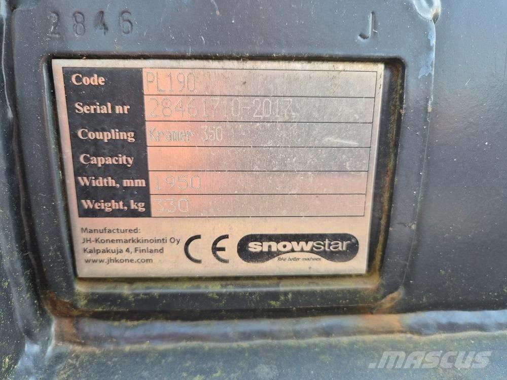Snowstar PL190 Ploughs