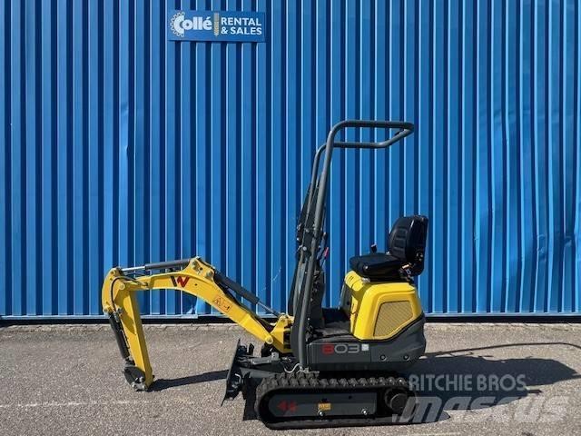 Wacker Neuson 803 Mini excavators < 7t