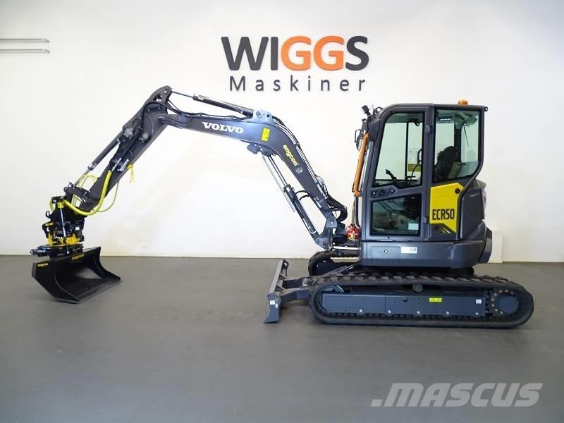 Volvo ECR50F Mini excavators < 7t