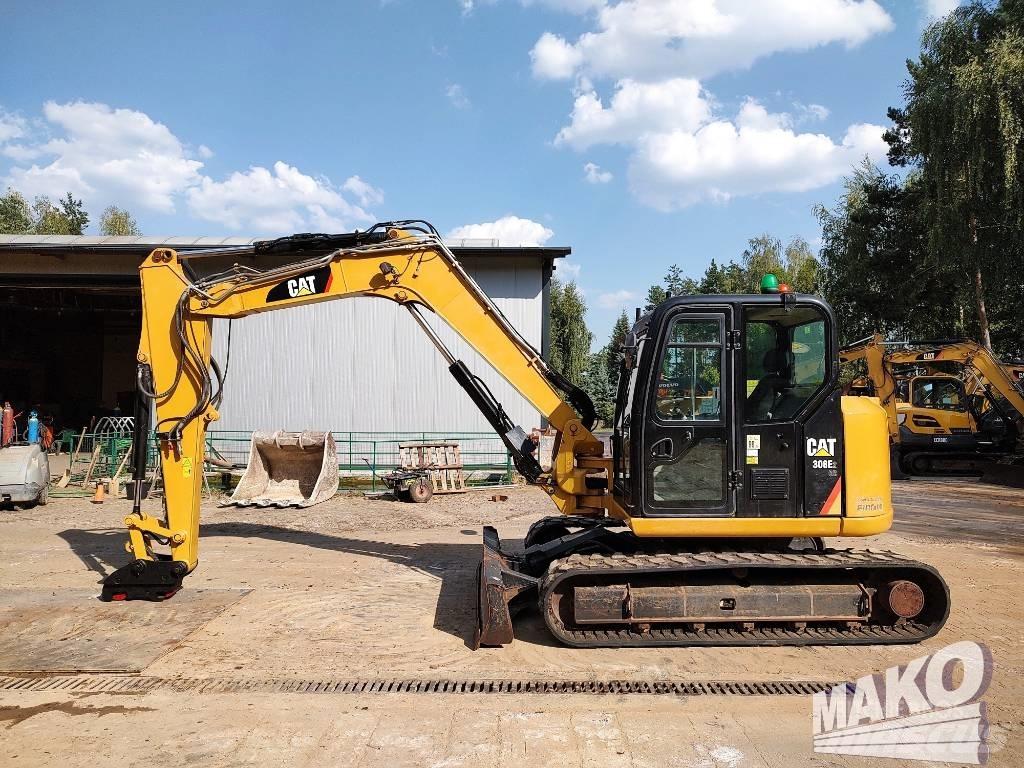CAT 308 E 2 CR Midi excavators  7t - 12t