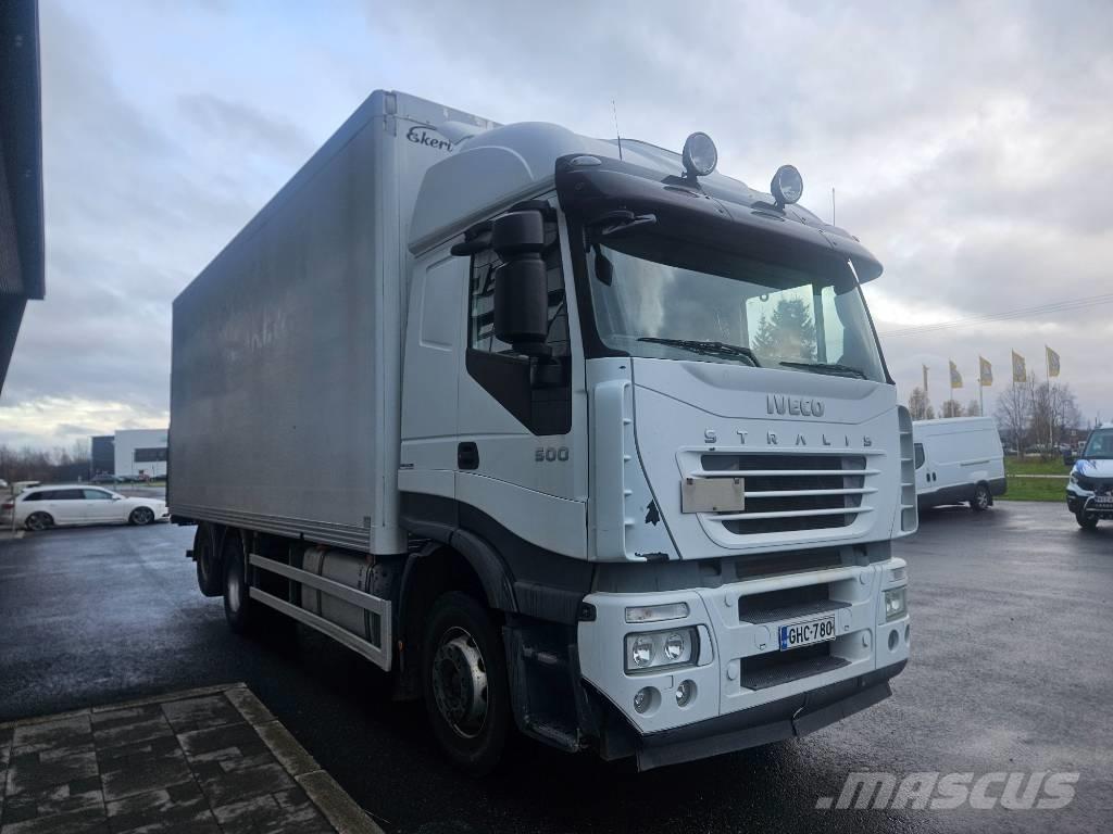 Iveco Stralis 6x2 Van Body Trucks