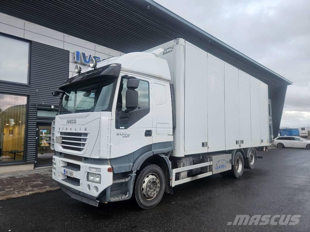 Iveco Stralis 6x2 Van Body Trucks