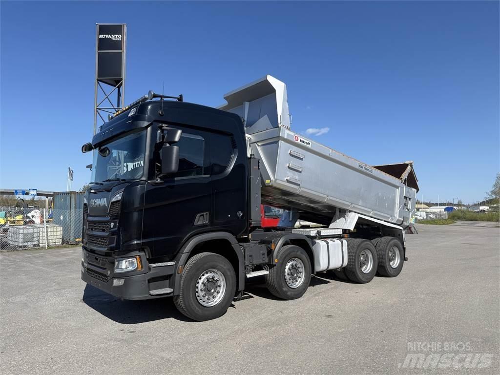 Scania R580 8X4 Tipper trucks