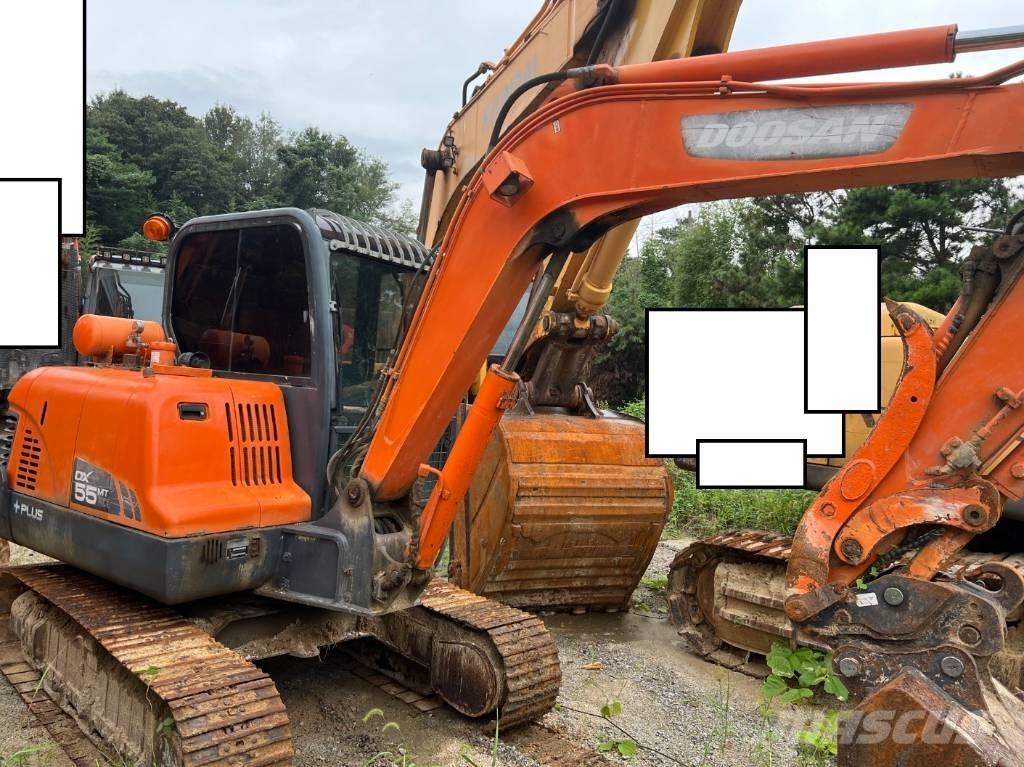 Doosan DX 55 MT Mini excavators < 7t