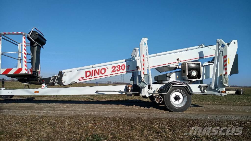 Dino 230 T Trailer mounted aerial platforms