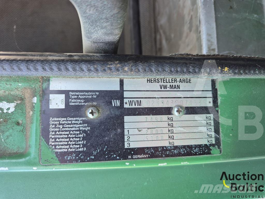 MAN VW-MAN 8.150 Tipper trucks